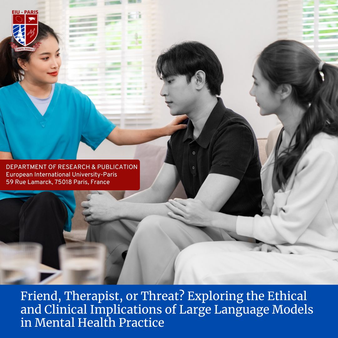 EIU Journal publication — Friend, Therapist, or Threat?